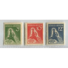 ARGENTINA 1932 GJ 723/5 SERIE DE ESTAMPILLAS NUEVAS CON GOMA U$ 11